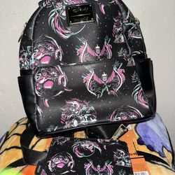 Villians Mini Backpack And Card Wallet