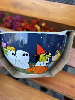 Peanuts Noodle 🍜 Bowl With Chop Sticks 