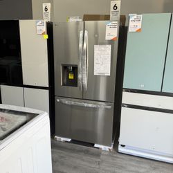 LG - Standard-Depth MAX 30.7 Cu. Ft. French Door Smart Refrigerator with Dual Ice Maker - Stainless Steel 💕