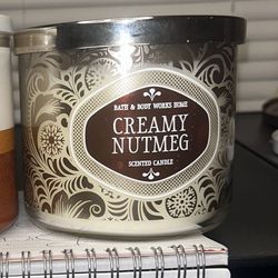 Creamy Nutmeg 3 Wick 