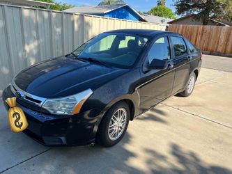 2008 Ford Focus Black 4-Door Sedan