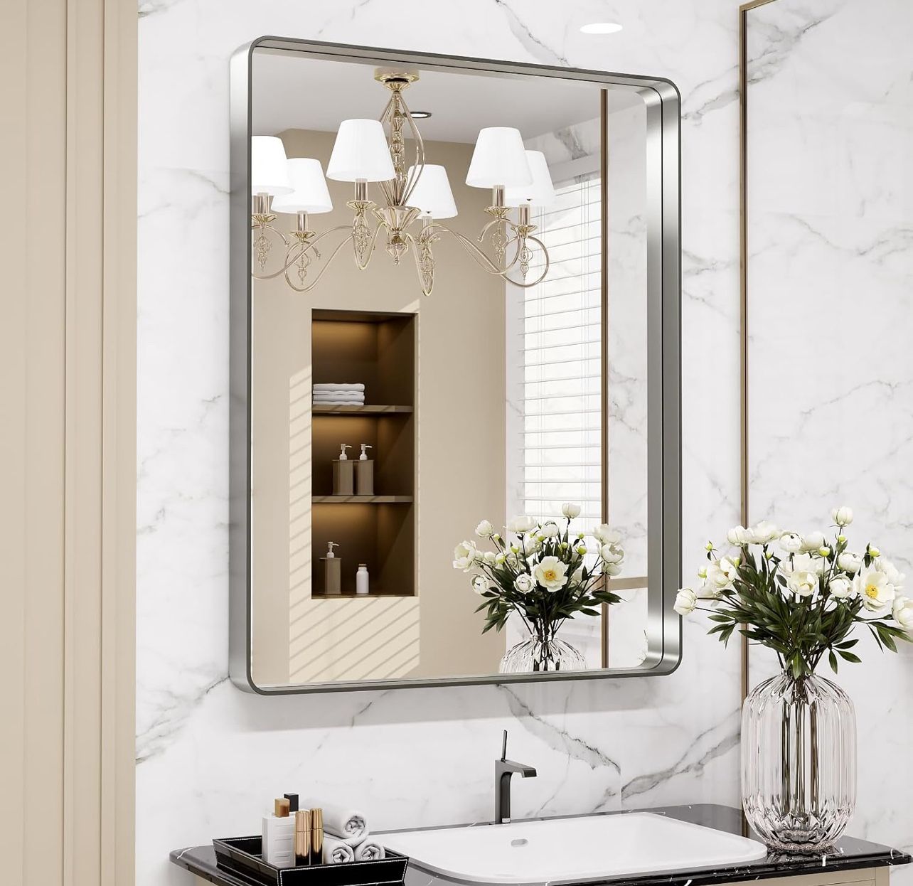 Wall Mirror 36”x30”
