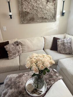 Cream couch