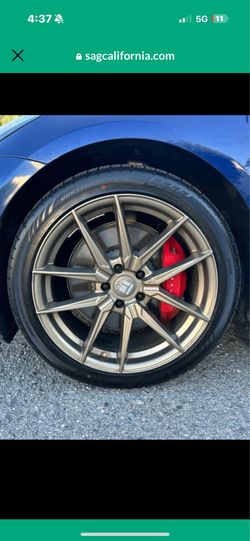 Touren TR94  19x8.5 wheels and tires 19” trade