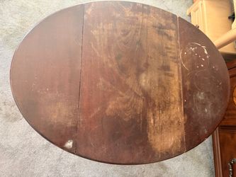 Oval Wood Dining Table