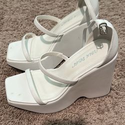 White Heels / Wedges 