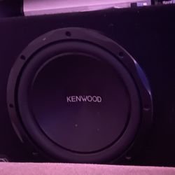 10inch Sub With Ported Box And Amp 