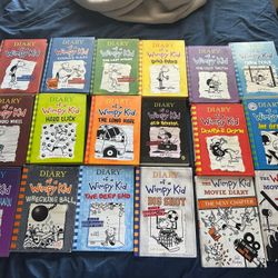 Full Diary Of A Wimpy Kid Book Collection 