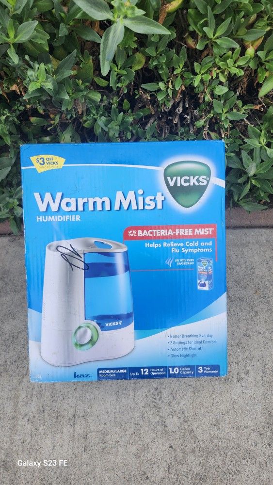 Vicks Warm Mist Humidifier