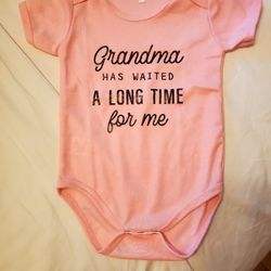  Grandma Has Waited A Long Time For Me - Newborn Infant Romper Letter Print Short Sleeve Round Neck Bodysuit For Baby Girls Toddler Clothes

Compositi