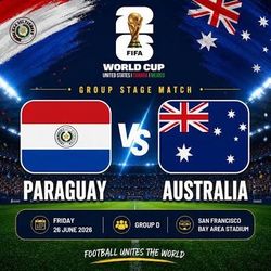 2 Tickets Match 60 Paraguay vs Austria
