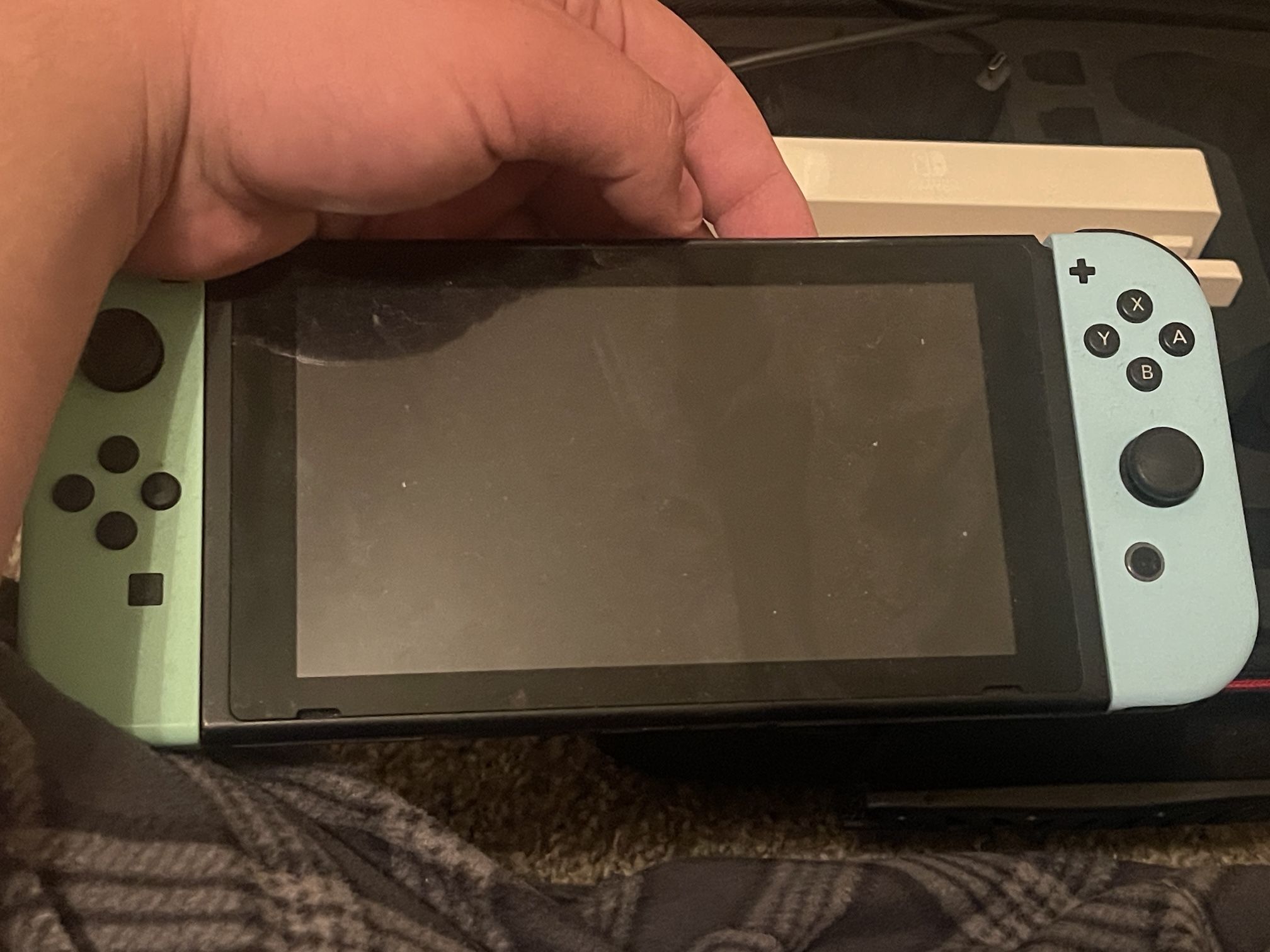 Animal Crossing Nintendo Switch With Mario Party & Animal Crossing Game