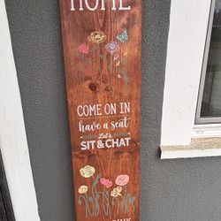Handmade Porch Sign
