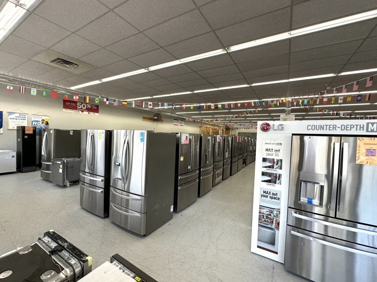 SCRATCH & DENT Overstock Refrigerators BIG S