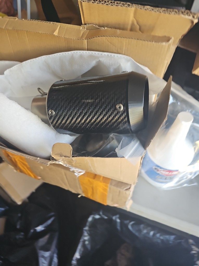 Motorcycle Carbonfiber Exhaust Tip