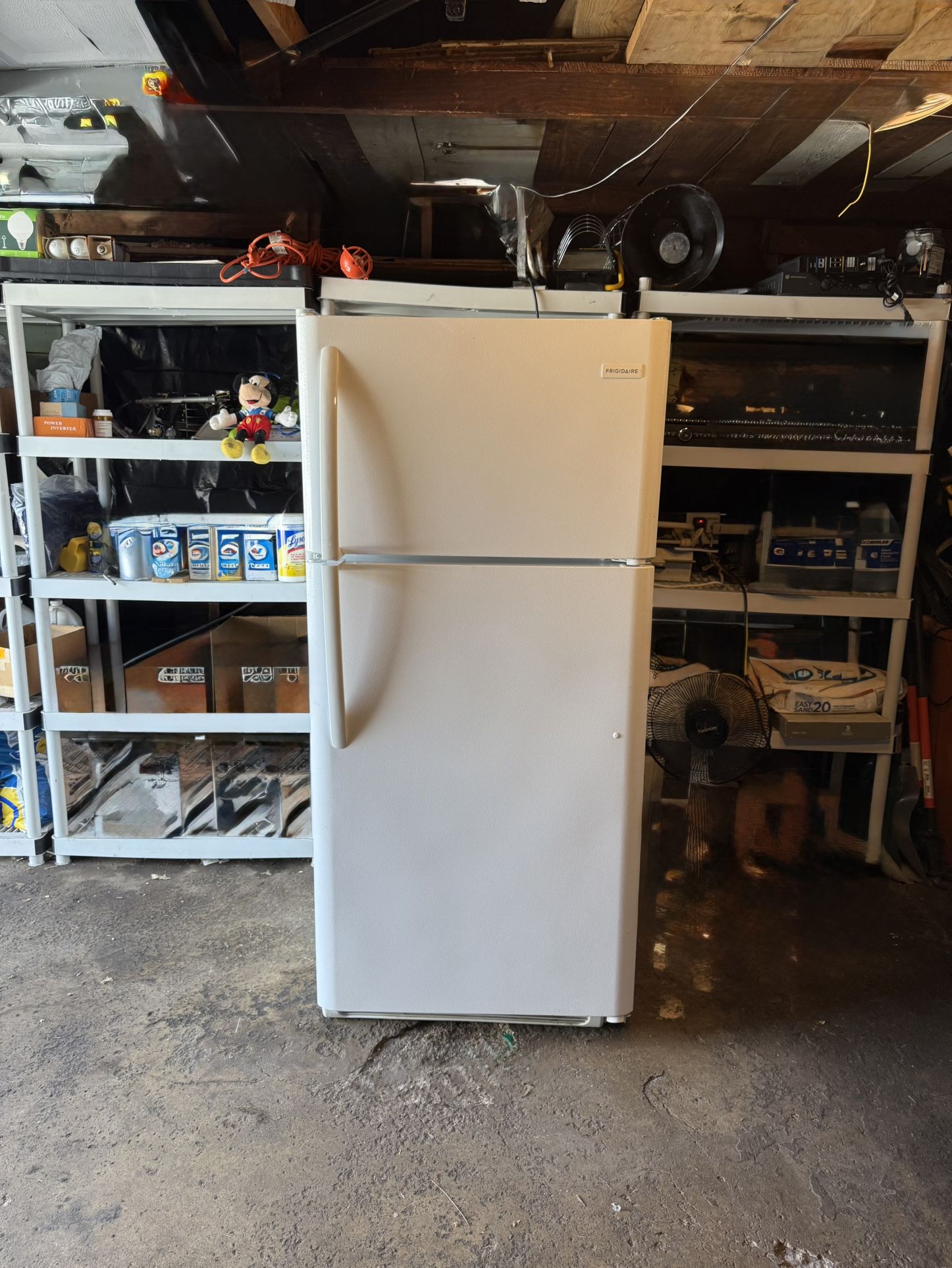 FRIGIDAIRE REFRIGERATOR IN GOOD WORKING CONDITION ,IT MEASURES 30 BY 30 BY 65. $250.00 OR BEST OFFER.