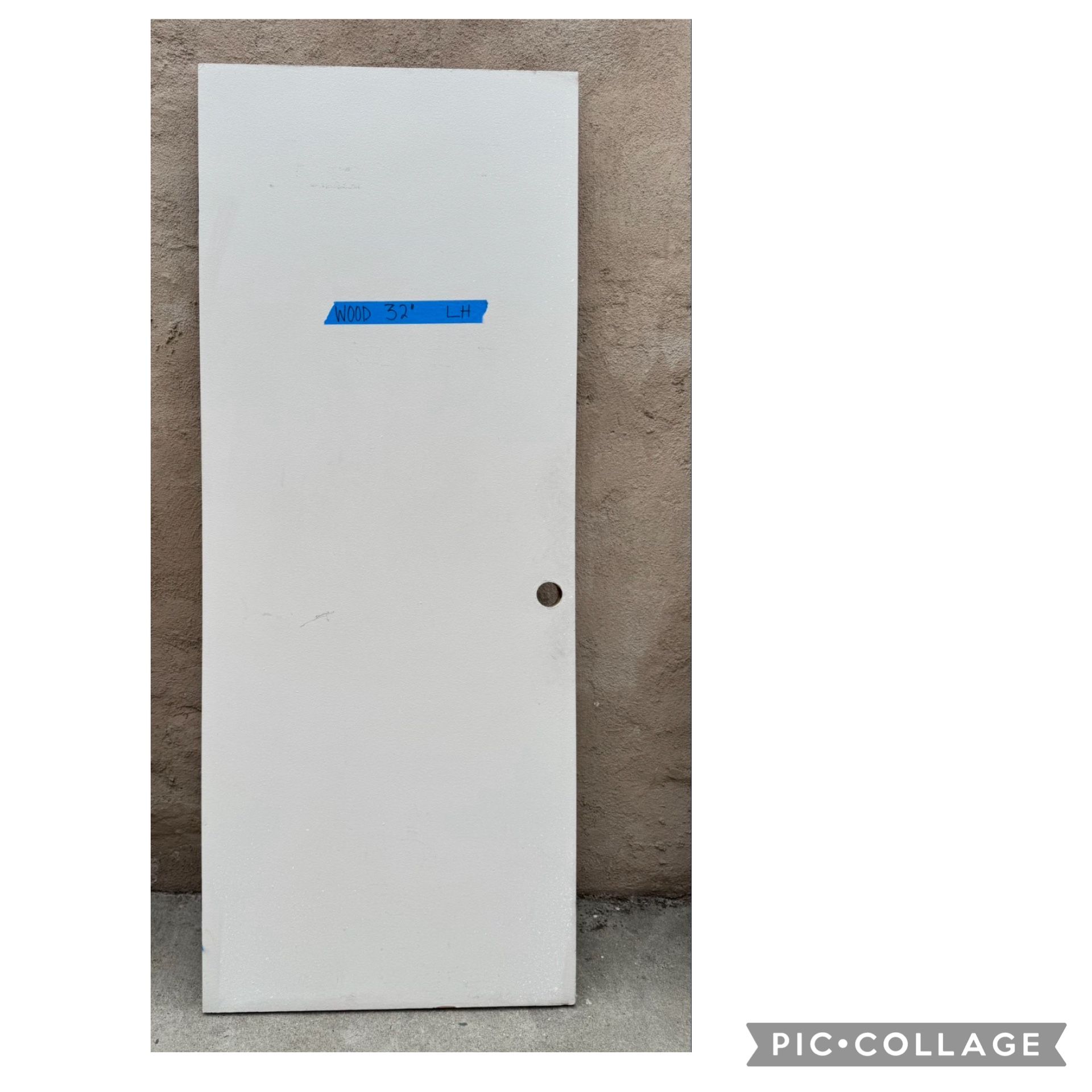 Left Hand 32” Wooden Door