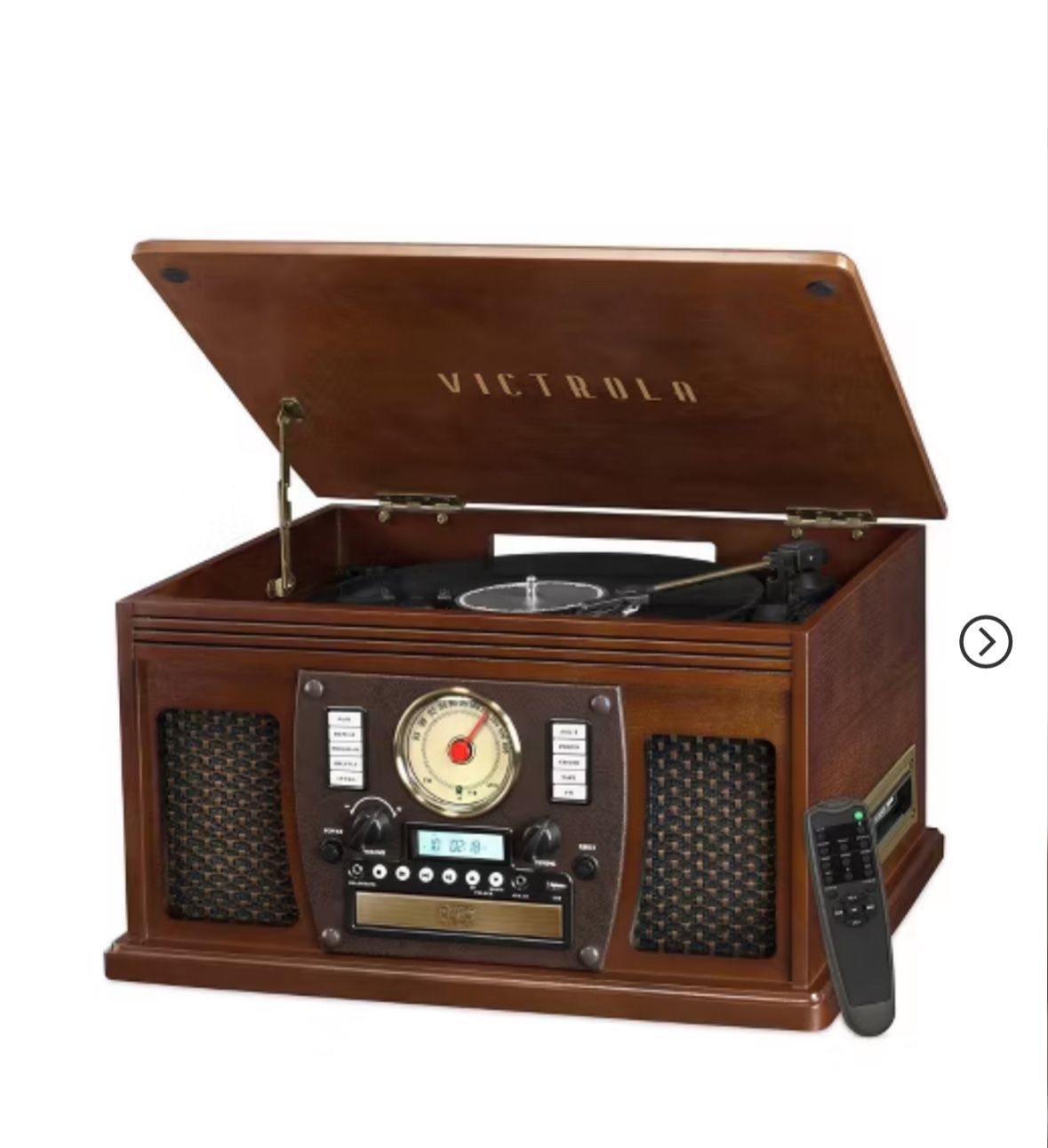 Bluetooth Record Player - Espresso