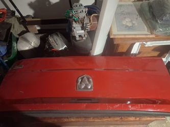 2011 Dodge Red tailgate