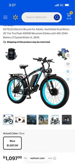 E-bike keteless 800
