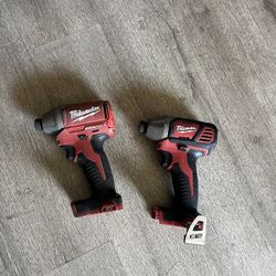 Milwaukee M18 Taladros De Impacto Tools Only No Bateria $85 Firme Precio 