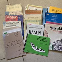 Piano Lesson Books 