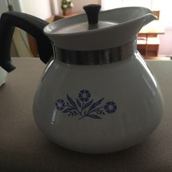 Vintage Unused Corning wear Teapot With Lid