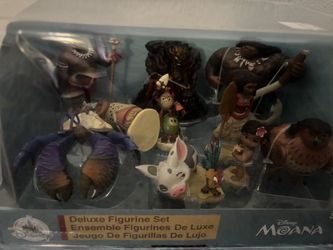 Moana 10-Piece Deluxe Figurine Set Playset
