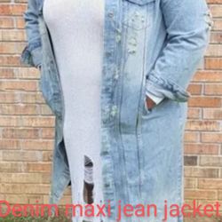 Maxi Denim Dress