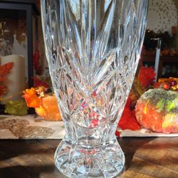 Heavy Crystal  Vase