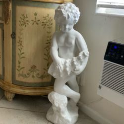 Fountain Or Pond Statue No Pump 