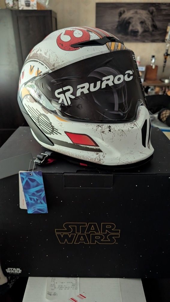 New Ruroc Eox Star wars Rebel Pilot Helmet