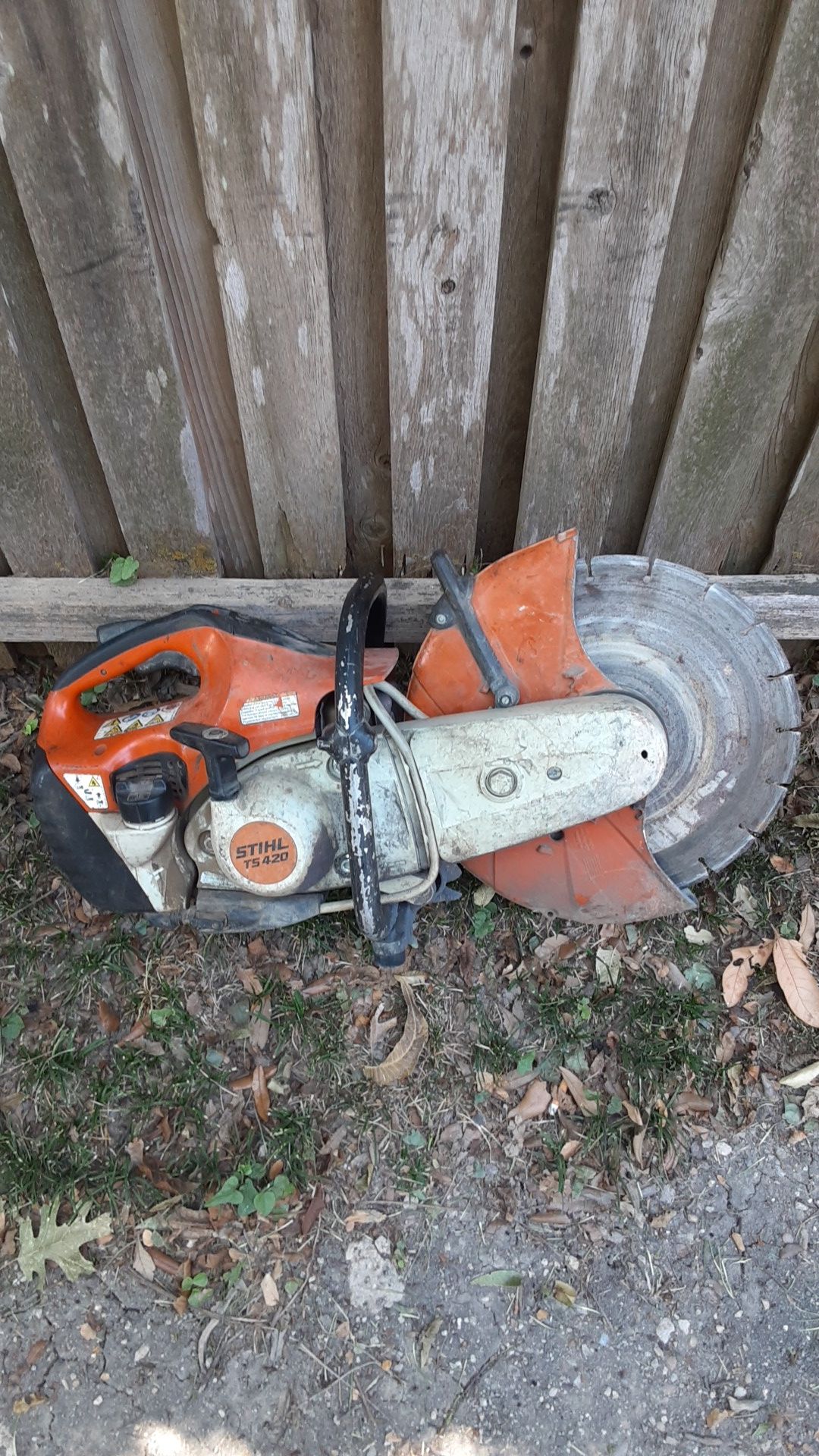 STIHL TS-420 MUST SELL TODAY