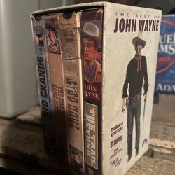 John Wayne vhs movies full set