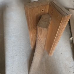 WOODEN SHELVING SEE PHOTOS