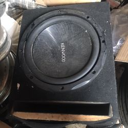 12 Inch Kenwood Subwoofer N Box