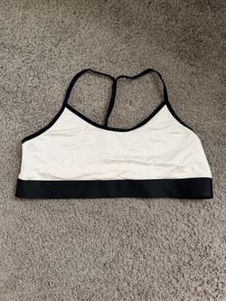 Lunya Siro Sleep Bralette Black White Size M New in Package