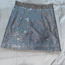 sequin skirt 