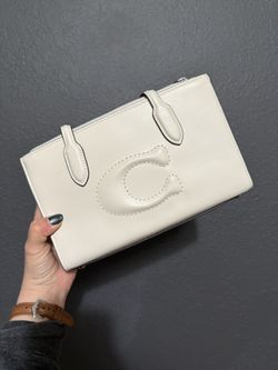COACH EMBOSSED C - NINA SMALL TOTE