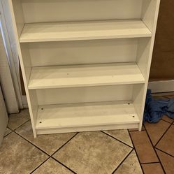 White Shelving Unit 