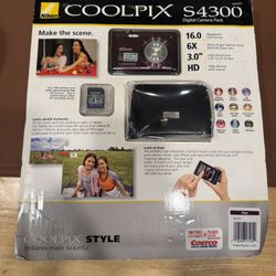 Nikon Coolpix S 4300 (Brand New)