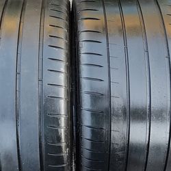 Pair 19 Michelin Pilot SPORT 4s 275/40r19 70% Tread Life
