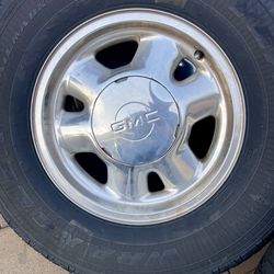 GMC rims and tires