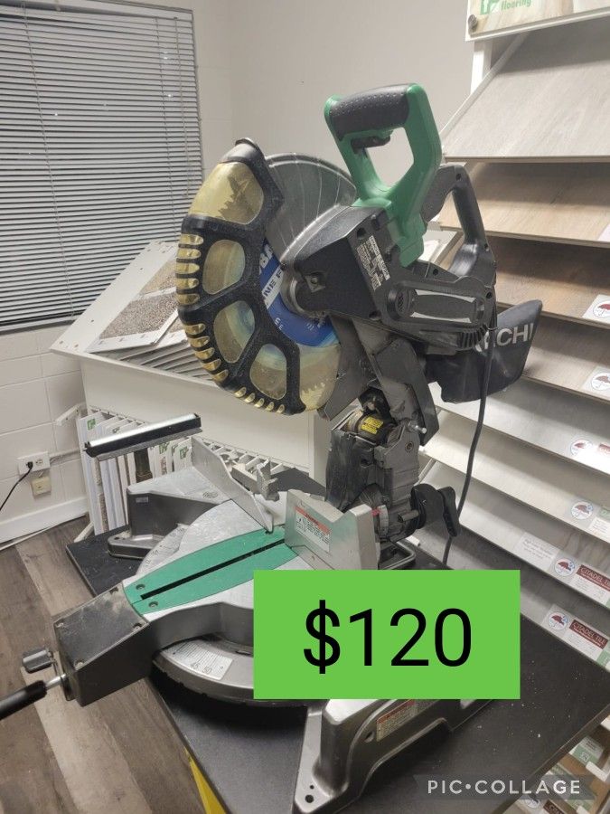 Hitachi 12 Inch Miter Saw with Laser