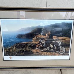 A Ride to Remember 263/1500 signed by Collin Bogle Harley Davidson Motorcycle