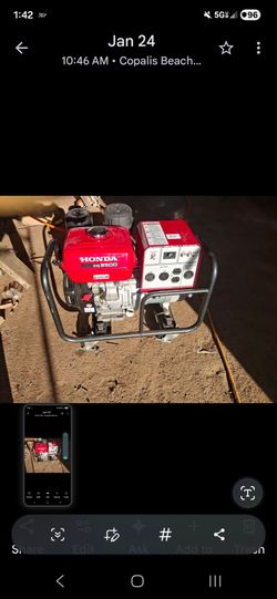 Honda EG3500 $250