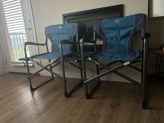 Timber Ridge Folding Camp Chairs – Set of 2