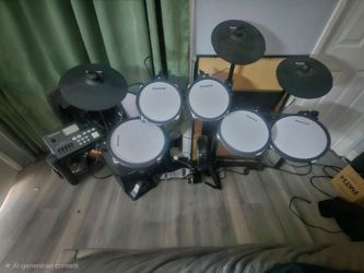 Ludwig electric drums set
