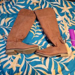 Girls Knee High Boots Sz 3
