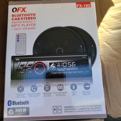 Bluetooth Stereo And Speakers 